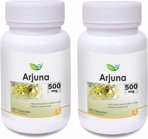 Arjuna 500Mg, Veg Capsules (Pack of 2)